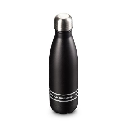 Bild von Isolierflasche "Edelstahl Schwarz Matt", 500 ml