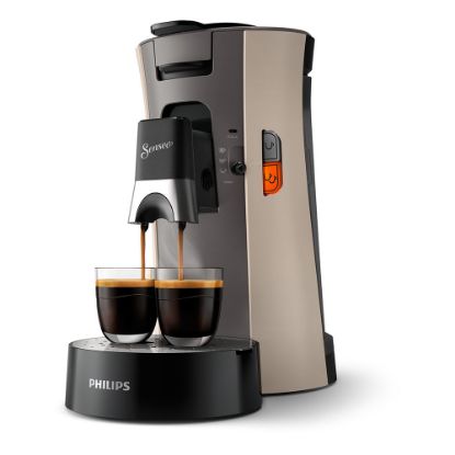 Bild von Kaffeepadmaschine "Senseo Select CSA240/30", Nougat