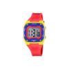 Bild von Digitaluhr "Color Splash K5813/3", rot-gelb-blau