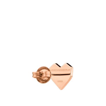 Bild von Paar Ohrstecker Herz "LJ-0309-E-11", roségold