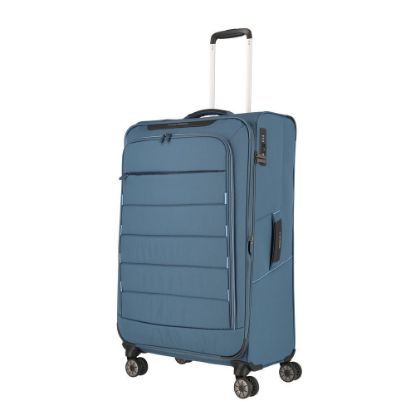 Bild von 4-Rollen-Koffer "Trolley Skaii", L, panoramablau
