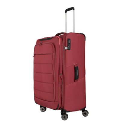 Bild von 4-Rollen-Koffer "Trolley Skaii", L, abendrot