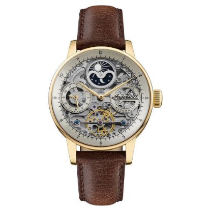 Bild von Automatikuhr "The Jazz I07704", 42 mm, braun/gold