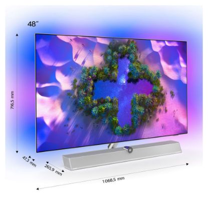 Bild von 4K UHD OLED Smart TV mit Ambilight und Bowers & Wilkins Sound, 65 Zoll