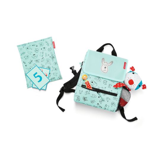 Bild von Kinderrucksack, cats and dogs mint