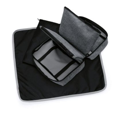 Bild von Wickeltasche "Babycase", twist silver
