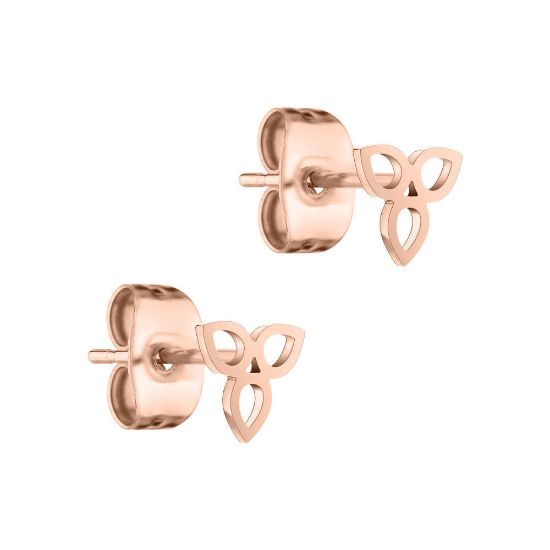 Bild von Ohrstecker "TJ-0024-E-06", 0,6 cm, rosegold