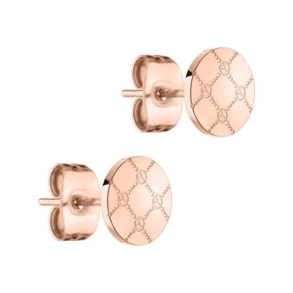 Bild von Ohrstecker "TJ-0051-E-07", 0,7 cm, rosegold