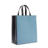 Bild von Handtasche "Paper Bag Tote M", sandstein/blau
