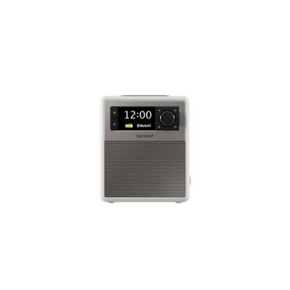 Bild von "EASY" Tragbares Musiksystem mit Digitalradio, Weiß hochglänzend