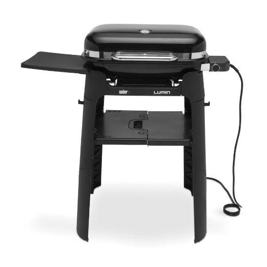 Bild von Elektrogrill "Lumin" mit Stand, schwarz