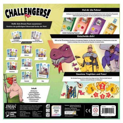 Bild von "Challengers!", Kennerspiel des Jahres 2023
