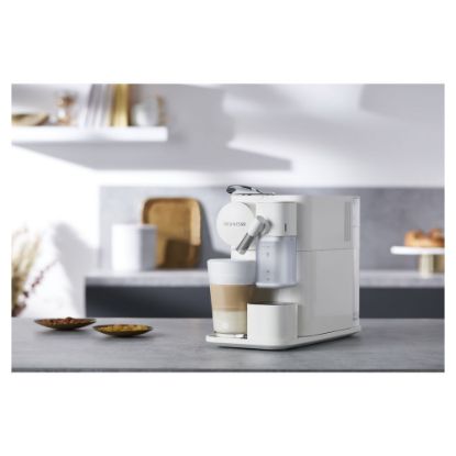 Bild von Kapselmaschine "Nespresso Lattissima One EN 510.W", silky white