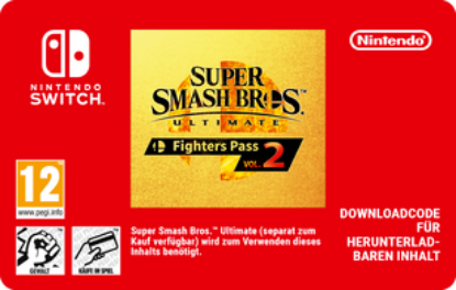 Bild von Super Smash Bros.™ Ultimate: Fighters Pass Vol. 2 29.99EUR eGift