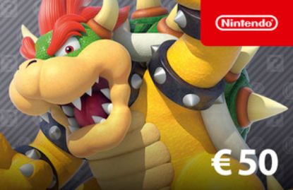 Bild von Nintendo eShop Card 50EUR