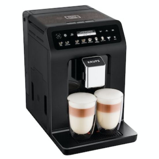 Bild von Kaffeevollautomat Doppel Cappuccino Evidence Plus, EA8948, schwarz, metallic