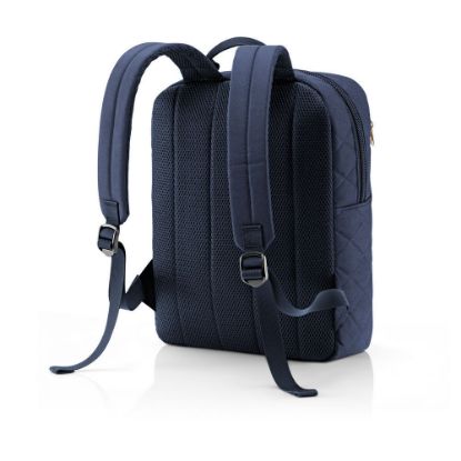 Bild von "Classic Backpack M", rhombus midnight gold