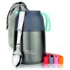 Bild von Isolier-Speisebehälter-Set, 9-tlg., grau, 450ml
