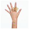 Bild von Armband "Matrix Tennis", weiß/gold