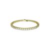 Bild von Armband "Matrix Tennis", weiß/gold