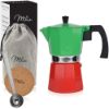 Bild von Espressokocher-Set "Bandiera Italiana", 5-tlg., 6 Tassen