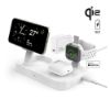 Bild von "Qi2" Ladestation "Trident" mit "MFi Fast Charger" für "Apple Watch", weiß