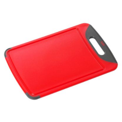 Bild von Kunststoff-Schneidebrett, 38 x 25 cm, rot