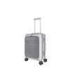 Bild von 4-Rollen-Bordtrolley "Next" mit Vortasche, 55cm, silber
