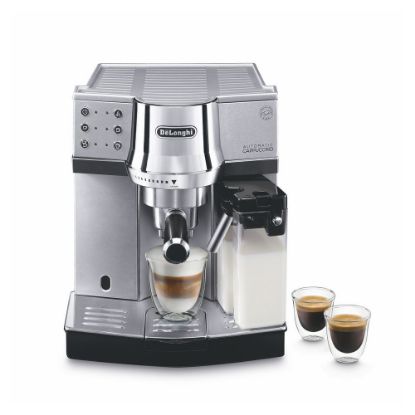 Bild von Espresso Siebträgermaschine "EC 820", silber/schwarz