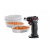 Bild von Crème Brûlée-Set "Carmello", 5-tlg., weiß/schwarz