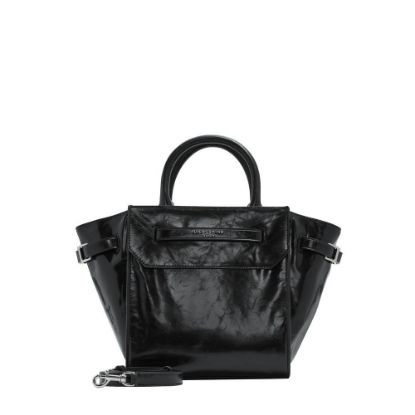 Bild von Handtasche "Lora Satchel", M, schwarz