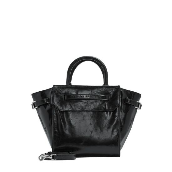 Bild von Handtasche "Lora Satchel", M, schwarz