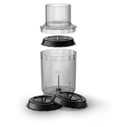 Bild von Stab- und Handmixer "ProMix HR2656/90", schwarzer Edelstahl