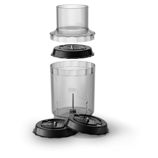 Bild von Stab- und Handmixer "ProMix HR2656/90", schwarzer Edelstahl