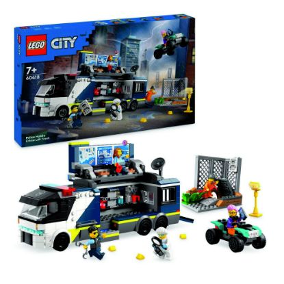 Bild von Bauspielzeug - Polizeitruck mit Labor "City"