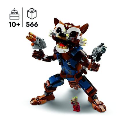Bild von Bauspielzeug "Marvel Super Heroes - Rocket & Baby Groot"