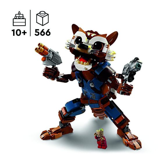Bild von Bauspielzeug "Marvel Super Heroes - Rocket & Baby Groot"