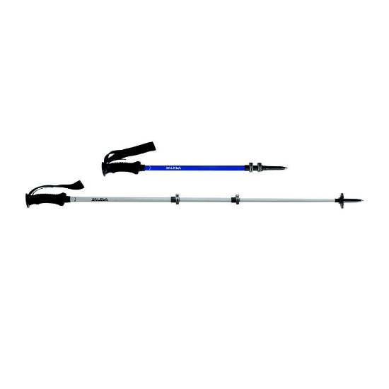 Bild von Trekkingstöcke "Puez Aluminium Pro", electric blue/white