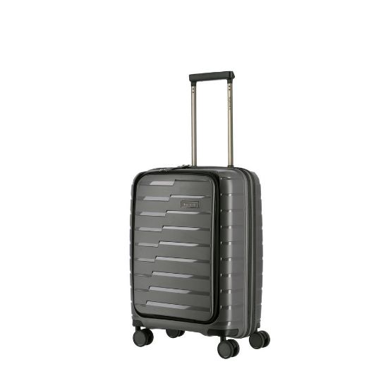 Bild von 4-Rollen-Bordtrolley "Airbase" mit Vortasche, 55cm, anthrazit