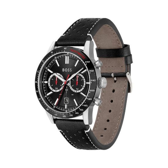 Bild von Chronograph "Allure", 44 mm, edelstahl/schwarz