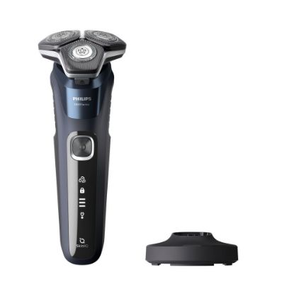 Bild von Herrenrasierer "Series 5000 S5885/25", schwarz/blau