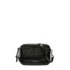 Bild von Umhängetasche "Luka Crossbody Kroko", S, schwarz