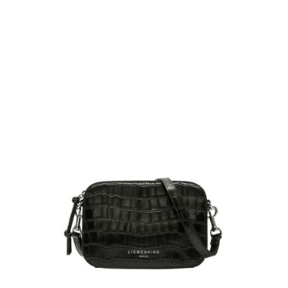 Bild von Umhängetasche "Luka Crossbody Kroko", S, schwarz