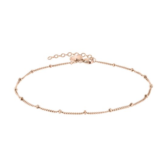 Bild von Fußkette "LJ-0590-A-27", rosegold