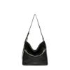 Bild von Schultertasche "Chudy Kroko Hobo", M, schwarz
