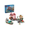 Bild von Bauspielzeug - Hafen mit Frachtschiff "City"