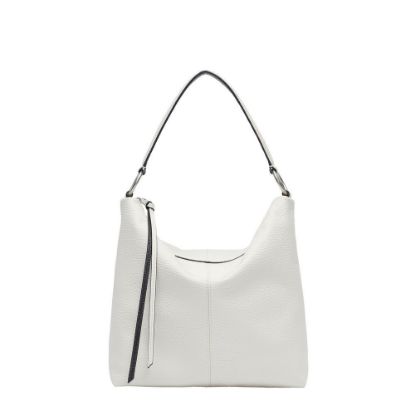Bild von Schultertasche "Aissa Hobo", M, creme