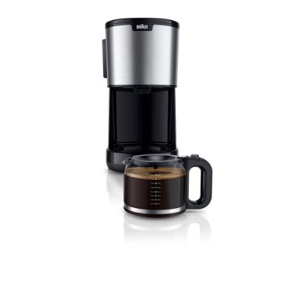 Bild von Filterkaffeemaschine "PureShine KF1500BK", schwarz-silber