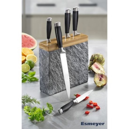 Bild von Messerblock Discovery Zementoptik,  5-tlg.