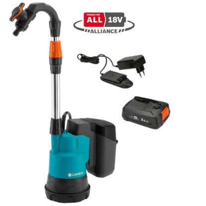Bild von Akku-Regenfasspumpe "2000/2 18V P4A"